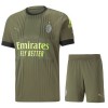 Maillot de Supporter AC Milan Troisième 22-23 Pour Enfant